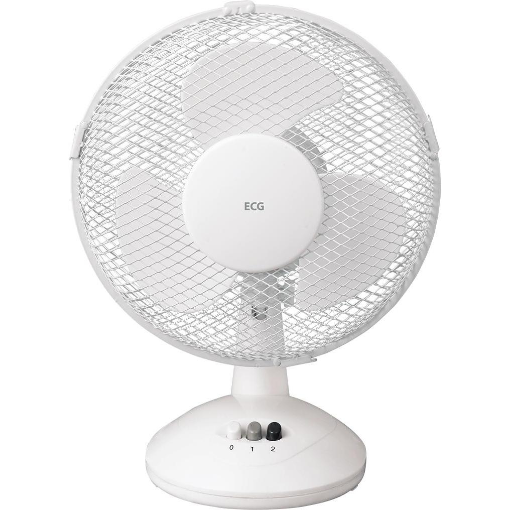 ECG FT household fan White, Ventilator, Weiss