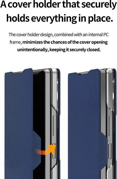 Actual product image GCS etui Bonnet Diary Sam Z Fold6 czarny/black AR10-02033A (Samsung Galaxy Z Fold6)