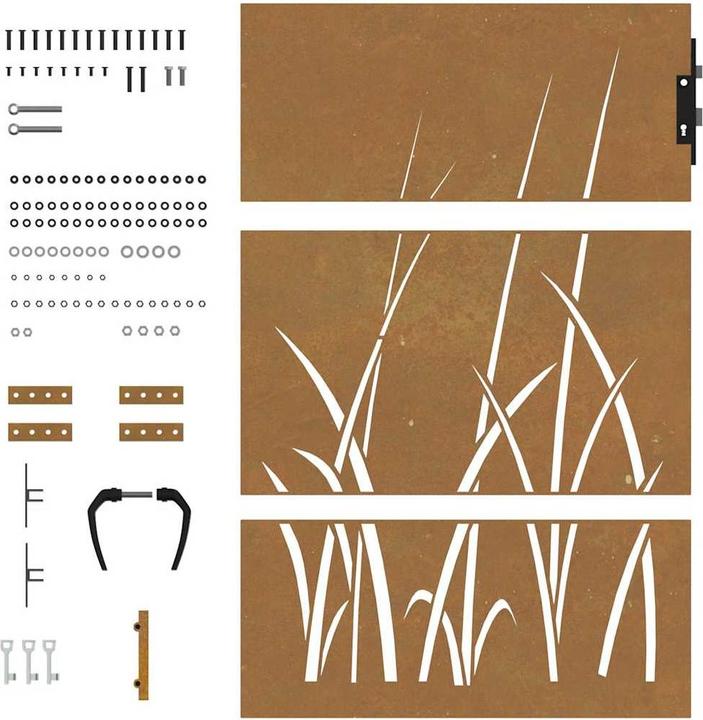 Produktbild vidaXL Gartentor