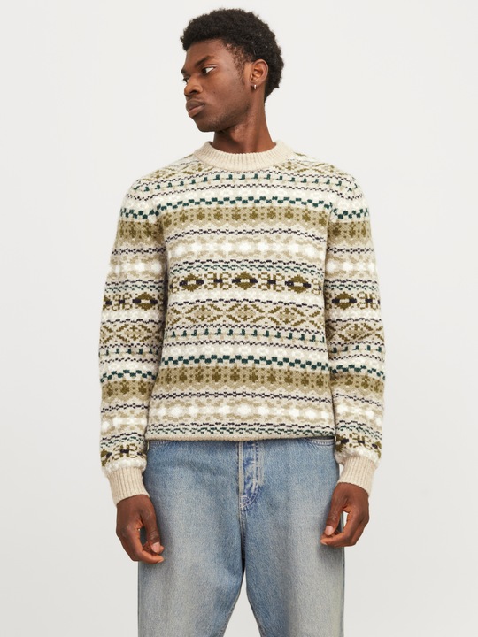 Image du produit Jack & Jones All Over Print Pull en maille Pull en maille (S)