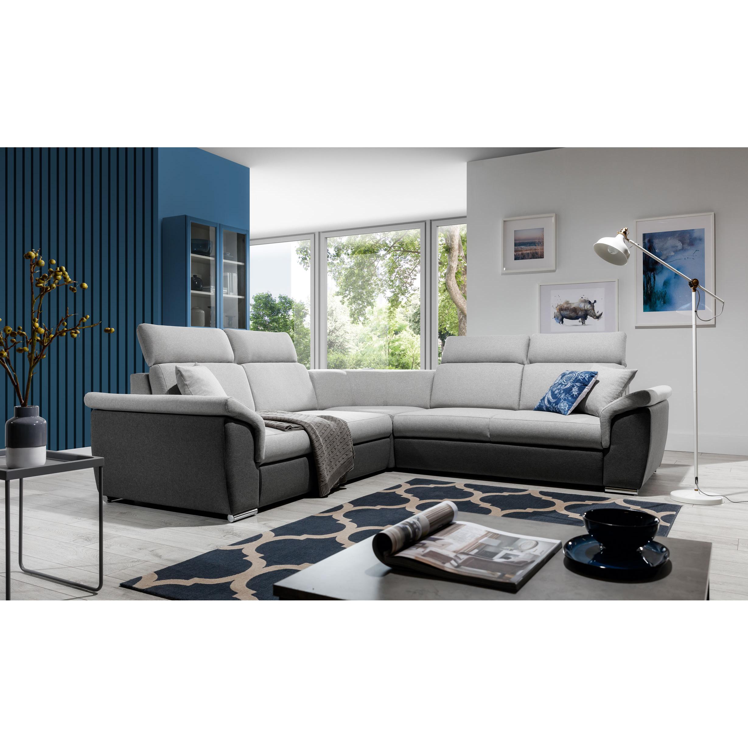 ELTAP, Sofa, Federico (Ecksofa, 5-Sitzer, Bettsofa)