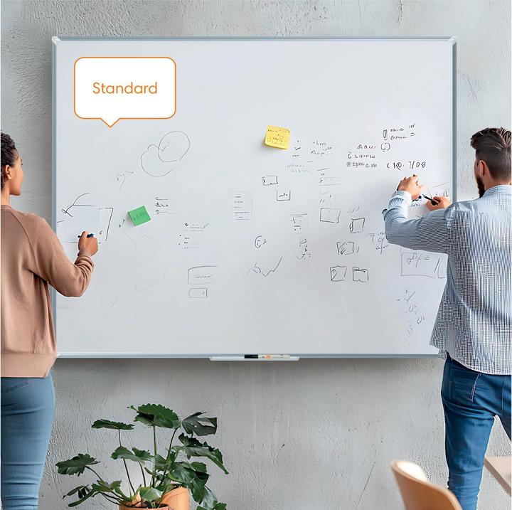 Actual product image Nobo Whiteboard Premium Plus 1915153 aluminum, 120x300cm (300 x 120 cm)