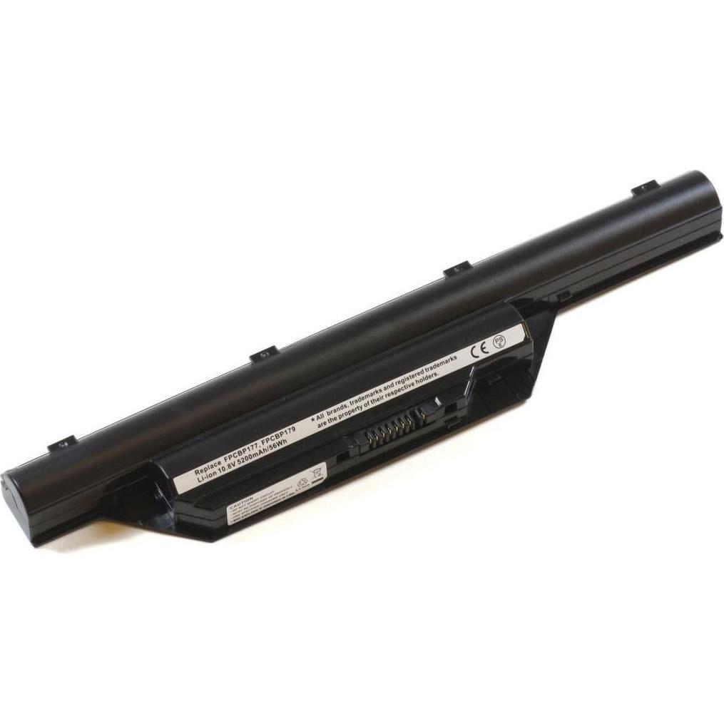 CoreParts Laptop Battery for Fujitsu (6 Zellen, 4400 mAh), Notebook Akku, Schwarz