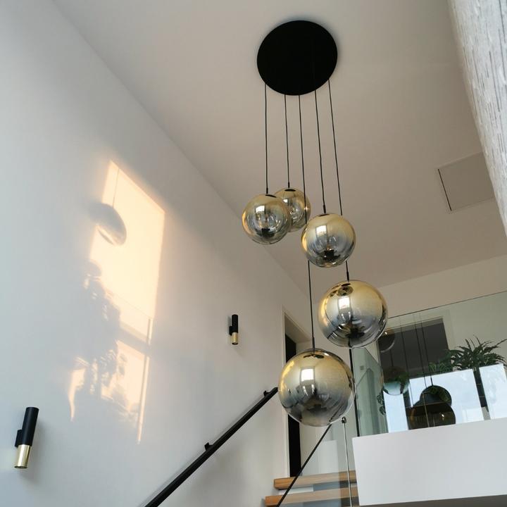 Produktbild s.luce Progress Pendelleuchte Glas mit Farbverlauf (E27)