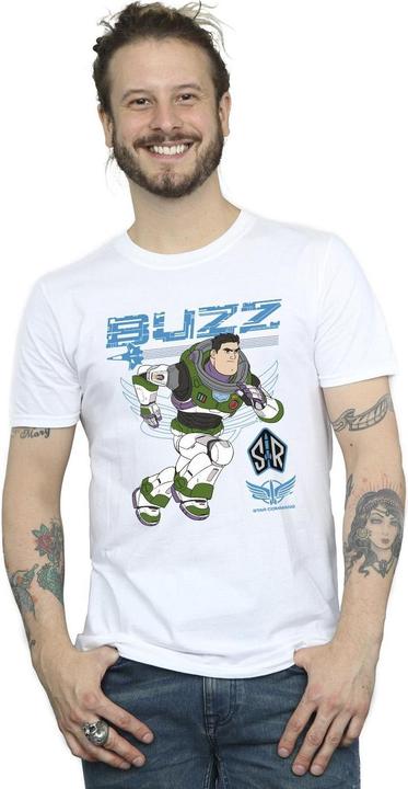 Immagine prodotto Disney Lightyear Buzz Run To Action Maglietta Uomo (4XL)