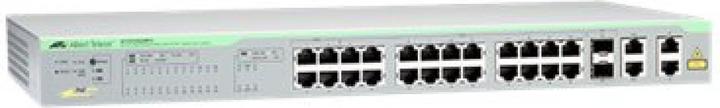 Produktbild Allied Telesis L2 WS FE 24 POE+ W/ 4 COMBOGE (28 Ports)