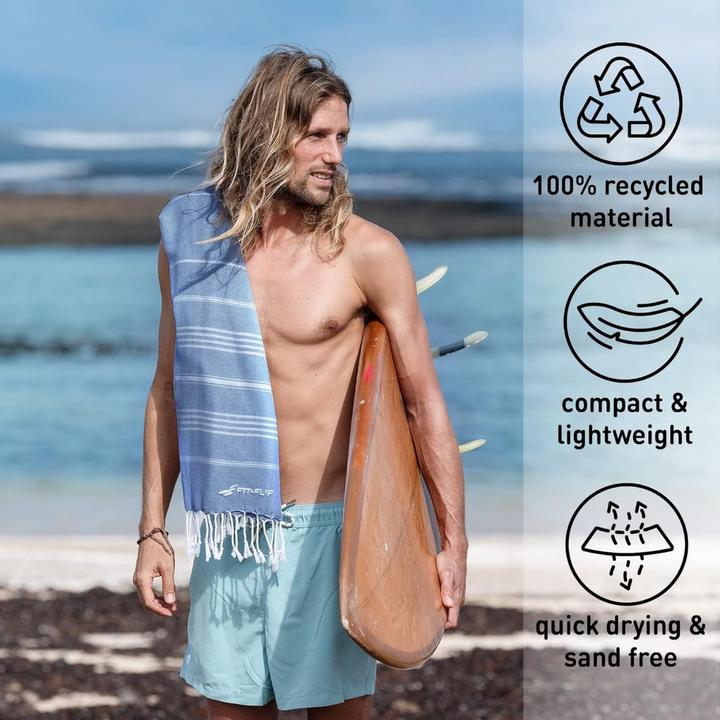 Image du produit Fit-Flip Drap de hammam (175 x 90 cm)