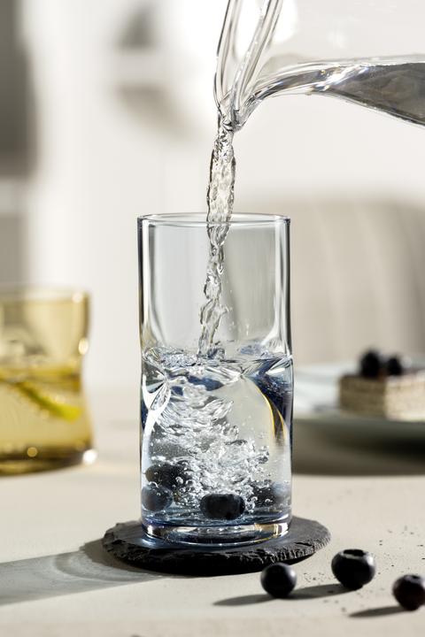 Immagine prodotto Leonardo Bicchiere Vesuvio 330 ml, 4 pezzi, azzurro (0.33 l, 4 x)