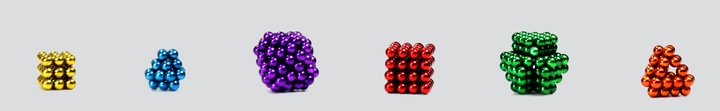 Actual product image Neoballs Spherical magnets