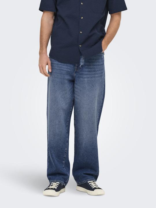 Produktbild Only & Sons ONSFADE Hohe Taille Locker geschnitten Jeans Locker geschnitten (W31/L34)