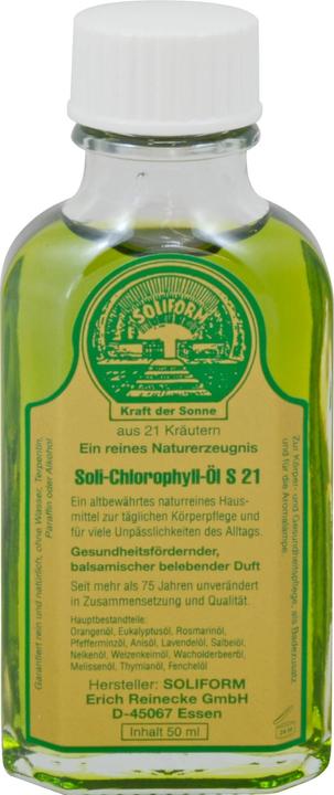 Produktbild Soliform SOLICHLOROPHYLL S21, 50 ml Öl (Körperöl, 50 ml)