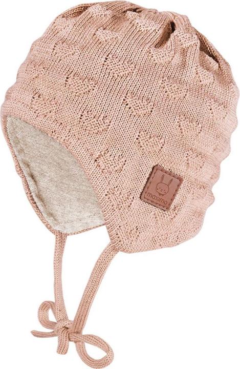Actual product image Maximo GOTS Baby Girl Mütze Struktur