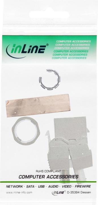 Produktbild InLine Keystone RJ45 Buchse (Keystone Modul)