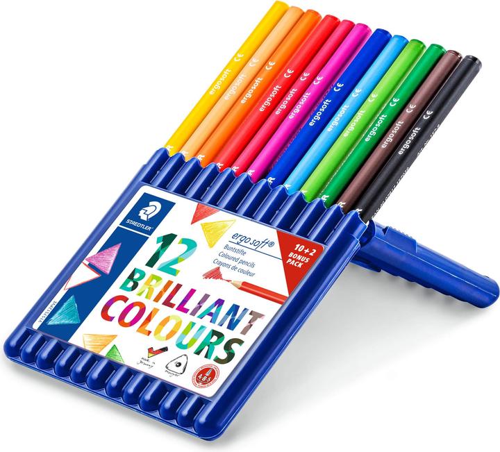 Actual product image Staedtler Colored pencil ergosoft 12ST (12x)
