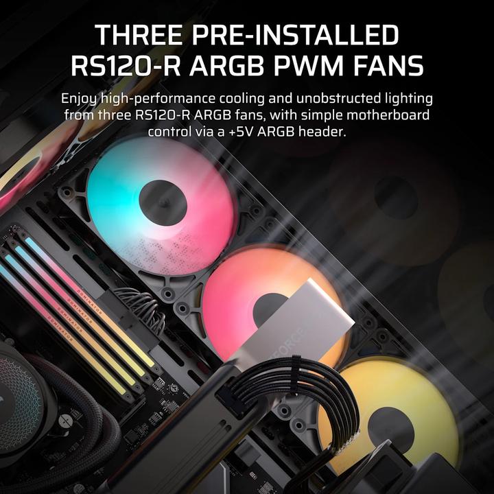 Actual product image Corsair 3500X RS-R ARGB (ATX, E-ATX, mATX, Mini-ITX)