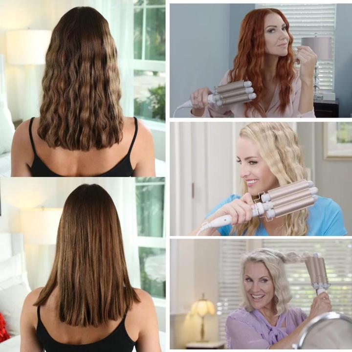 Actual product image Lipo Tri-Wave Curler
