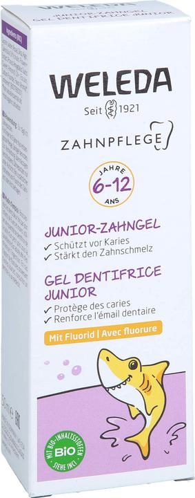 Actual product image Weleda Zahngel Junior mit Fluori (50 ml)