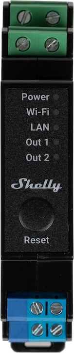 Actual product image Shelly Pro 2PM
