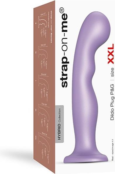Produktbild Strap-on-me Dildo Plug P&G Metallic Lilac (XXL)