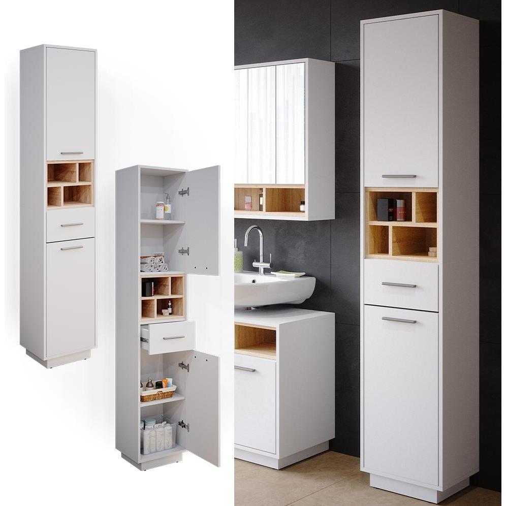 Thumbnail - Vicco, Badezimmerschrank, Beatrice (38 x 30 x 190 cm)