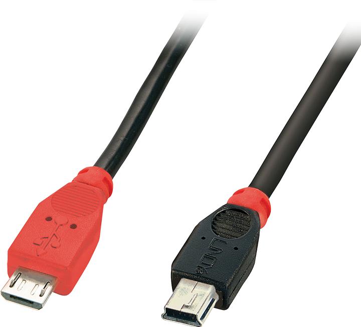 Actual product image Lindy USB cables (0.50 m, USB 2.0)