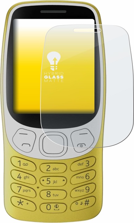 Image du produit upscreen Verre de protection Film de protection en verre Film de protection d'écran mat (1 pièce(s), Nokia 3210)