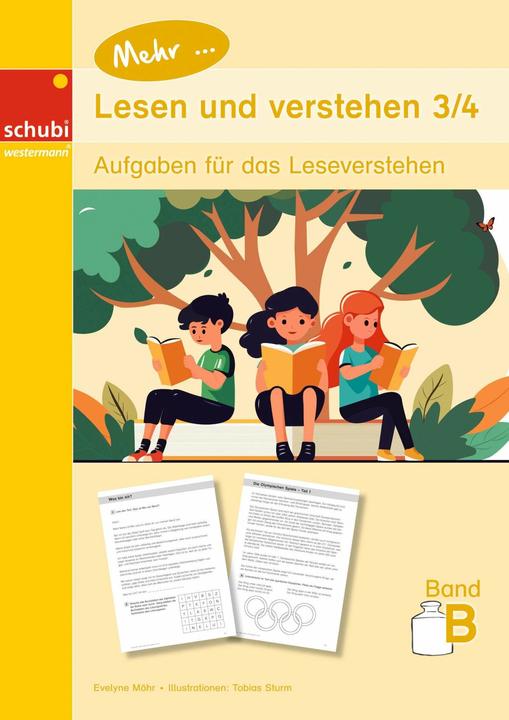 Produktbild Mehr... Lesen und verstehen 3/4 Band B (Deutsch, 2023)