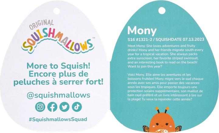 Produktbild Squishmallows Monarchfalter (40 cm)