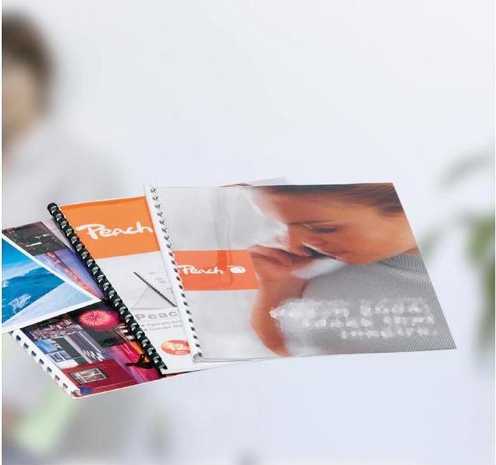 Actual product image Peach Personal Binder (Comb binding)