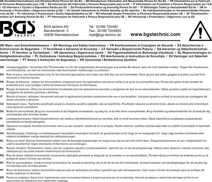 Produktbild BGS Digital-Laserthermometer