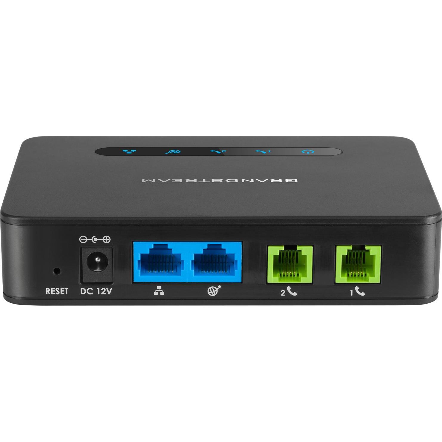 Thumbnail - Grandstream Routeur adaptateur SIP 2 ports FXS HT812 V2, Telefon Zubehör