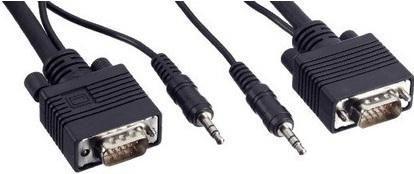 Produktbild Bachmann VGA Kabel mit Miniklinke 10m (918.069) (10 m)