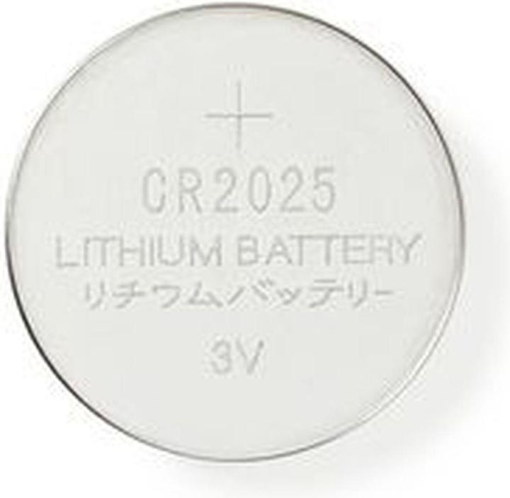 Nedis Lithium button battery CR2 025 3 V 5 pieces (5 pcs., CR2025)