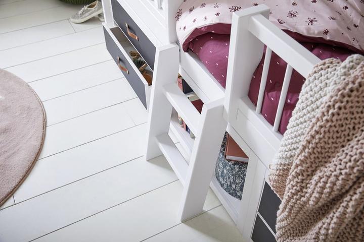 Image du produit Lifetime Kidsrooms Lit de cabine Beachhouse avec sommier à lattes roulées (90 x 200 cm)