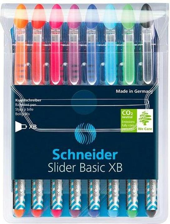 Image du produit Schneider Ensembles de stylos à bille slider XB (triés par couleur, 8 x)