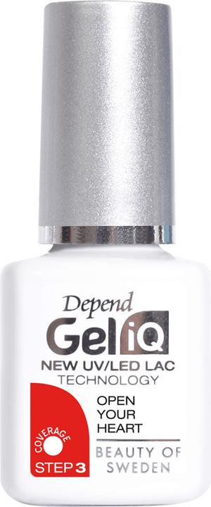 Produktbild Depend Gel iQ Open Your Heart 5 ml (Open your heart, Gel-Effekt Nagellack)