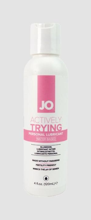 Actual product image System JO Actively Trying Active Desire to Have Children Lubricant 120ml for Conception (120 ml)