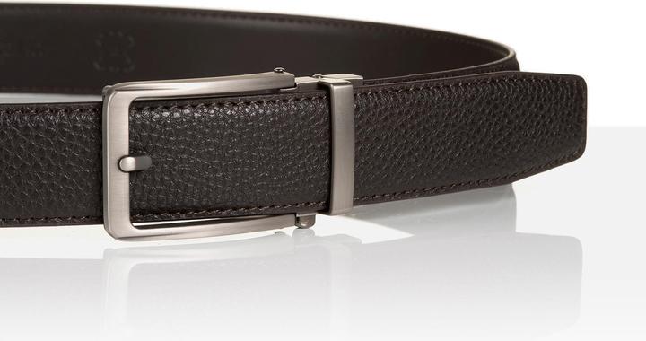 Image du produit Monti Ceinture en cuir YALE 3,5cm de large, boucle automatique Réglage continu (125)
