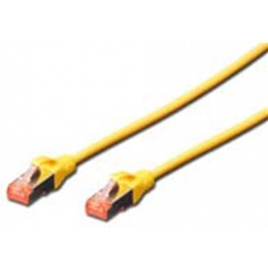 Thumbnail - Digitus CAT5e S-FTP Patchk.,10m,Gelb (S/FTP, CAT6, 10 m), Netzwerkkabel