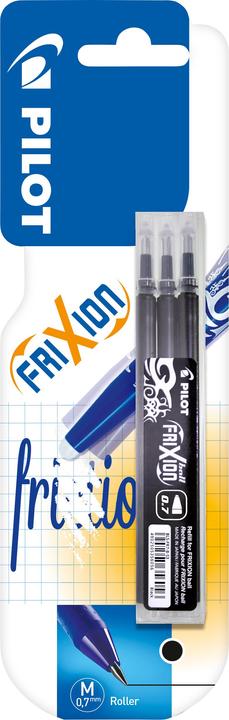 Image du produit Pilot Frixion Mine de rechange set de 3 pièces noir (3 pièce(s), Noir, 0.40 mm)