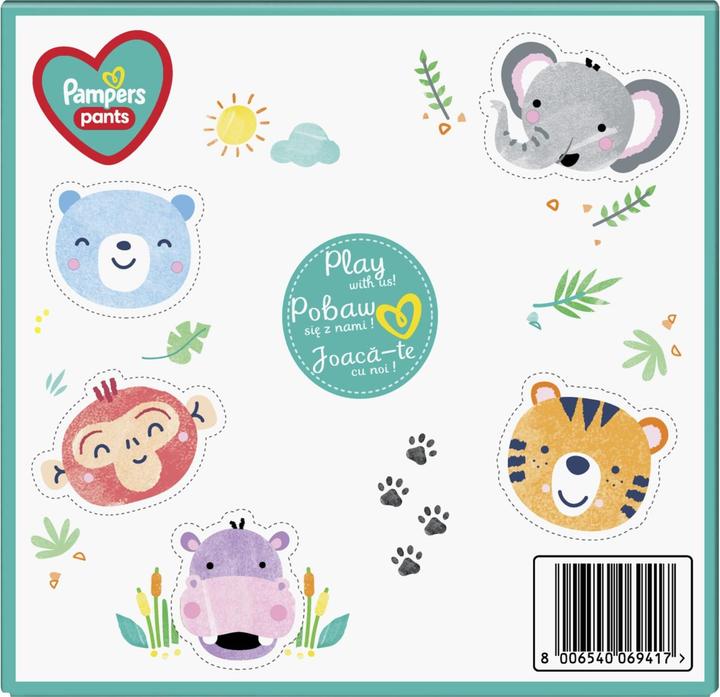 Actual product image Pampers Active Baby Pants Diapers-Pants - Dog patrol permit, size 4, 9-15kg, 72 pcs. (Size 4, Pack, 72 pcs.)