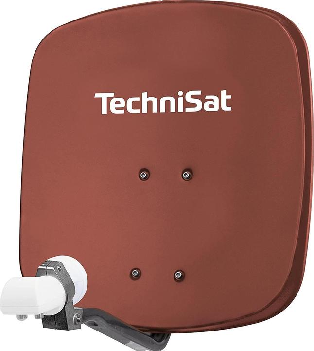 Produktbild TechniSat TV Sat DigiDish 45 Twin, Brick Red (Parabolantenne, DVB-S / -S2)