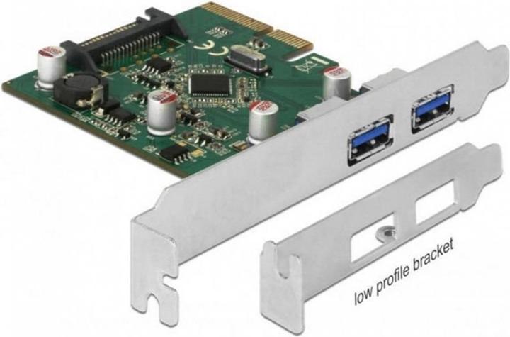 Produktbild Delock 90298 PCIe 2x USB-Typ-A