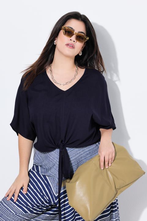 Produktbild Angel of Style Blusenshirt, Zierknoten am Saum (50)