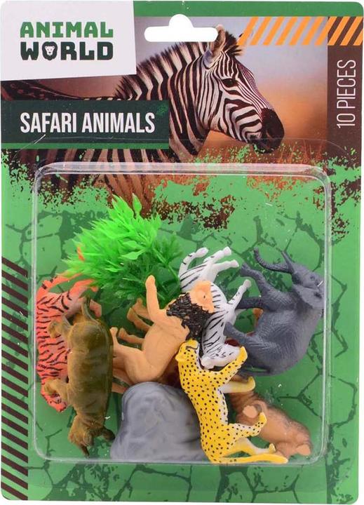 Immagine prodotto Johntoy Tierwelt - Wilde Tiere Spielset, 10-tlg.