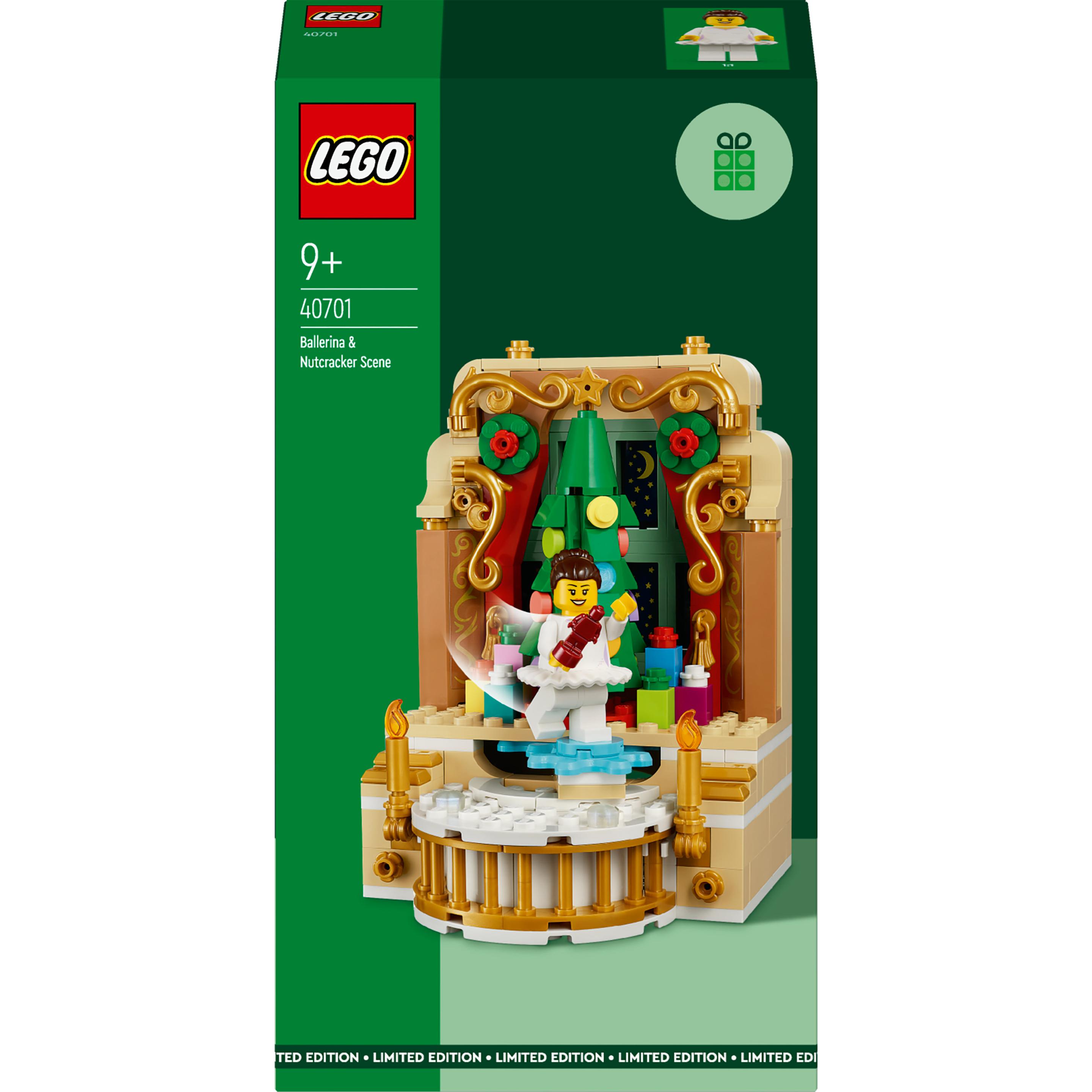 LEGO Ballerina e scena dello schiaccianoci (40701, Set stagionali LEGO)