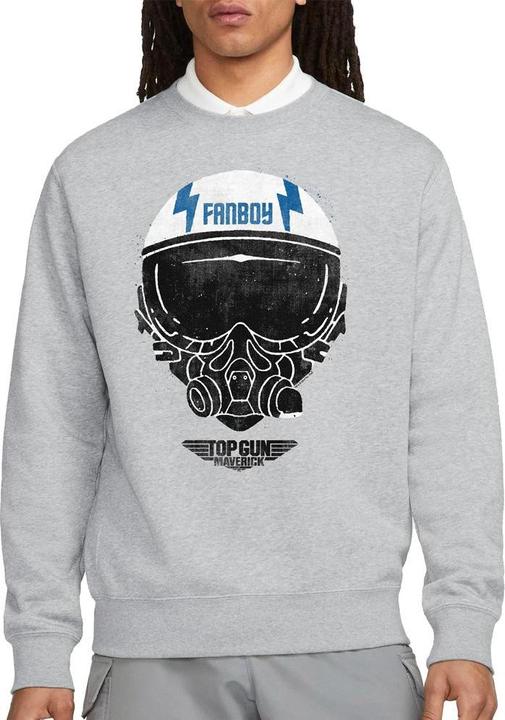Actual product image Top Gun Unisex Adult Fanboy Helmet Sweatshirt (XL)