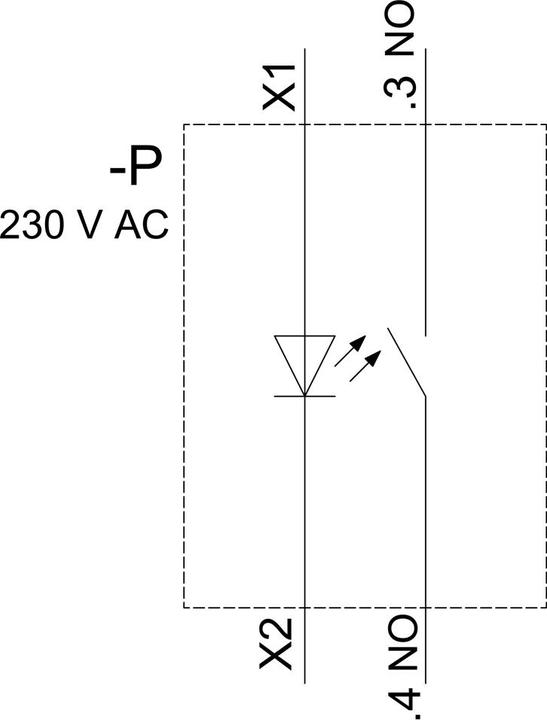 Actual product image Siemens Pushbutton 1f ws rnd Ř22mm 1S 3SU1106-0AB60-1BA0