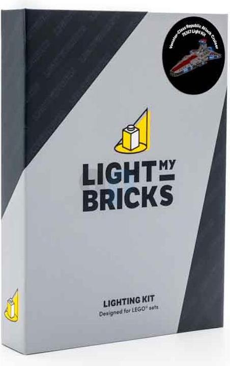Produktbild Light my bricks LED Licht Set für LEGO 75367 Star Wars - Republikanischer Angriffskreuzer der Venator-Klasse