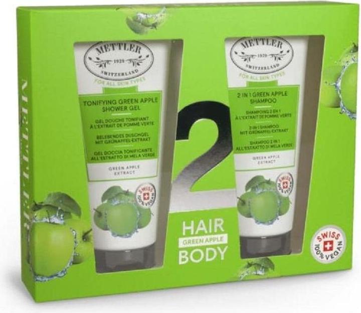 Image du produit Mettler1929 coffret pour cheveux & corps pomme verte (Set soin du corps)